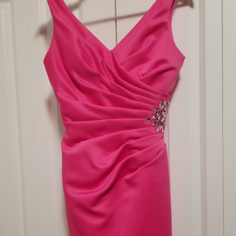 Pink formal dress